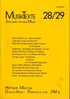 MusikTexte 28/29 – März 1989